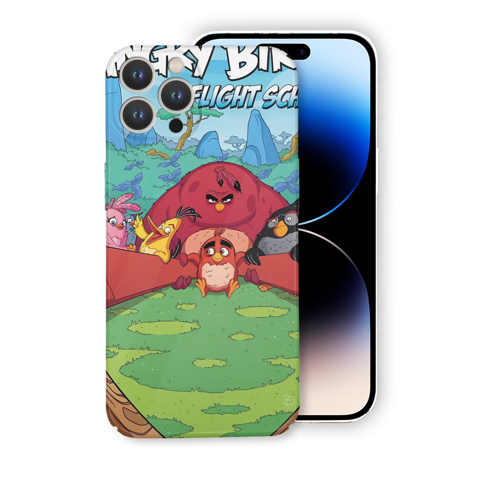 （画像用） Angry Birds アングリーバード 【iPhone 14シリーズ対応】ハードケース